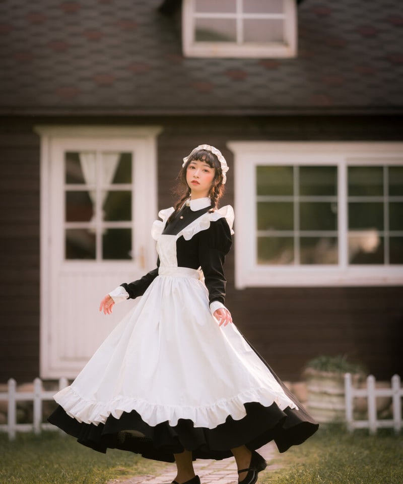 Black Cat Manor ロングメイド服 I型 オーダー [OP400] | Roses