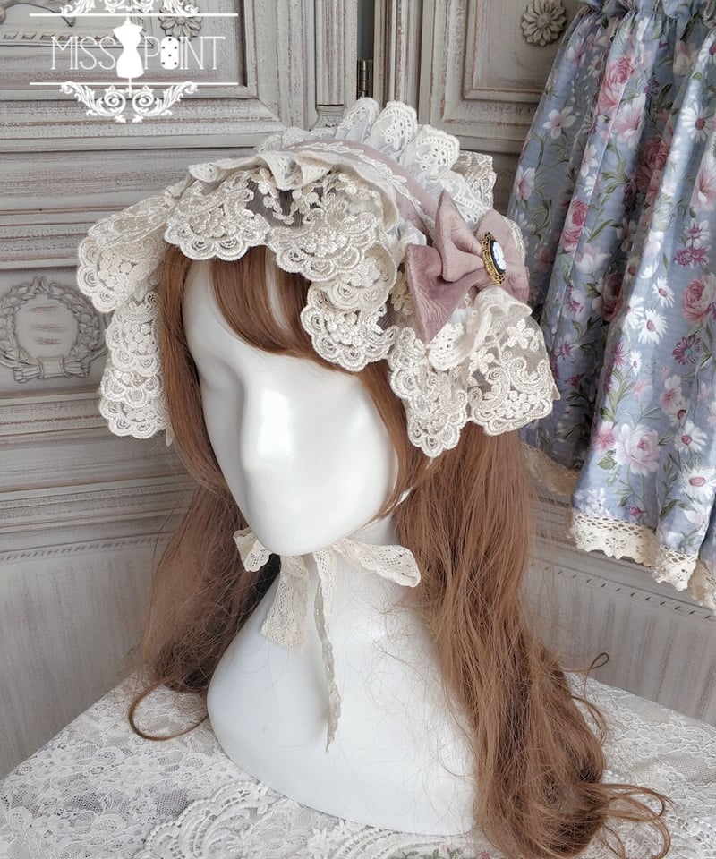 Miss Point エリザベス ロリィタ ヘッドドレス [LO222] | Roses