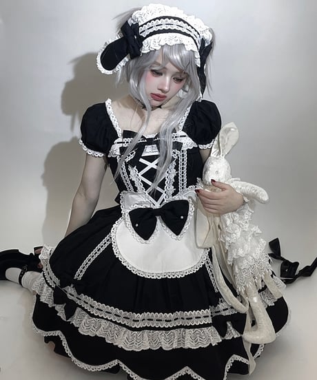 Miss Point / 追憶の庭のうさぎ姫 ロリィタワンピース [LO1418]