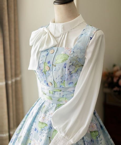 Forest Wardrobe 森林のかご2.0 花柄JSK [LO652]