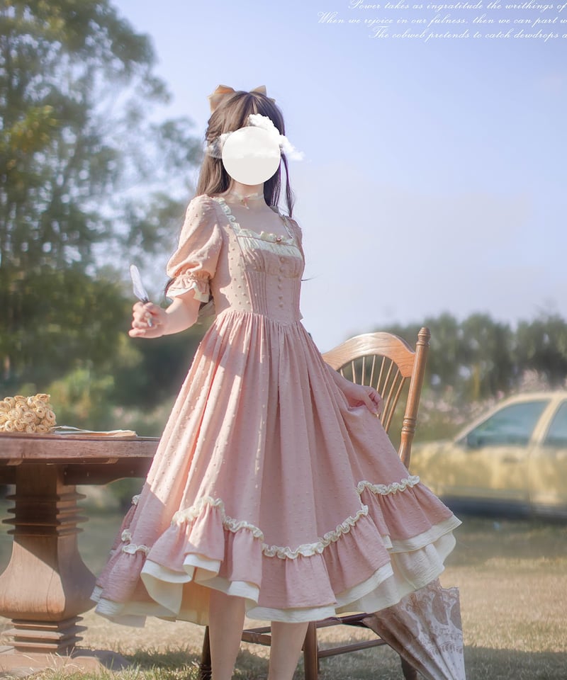 vintage フードワンピース hooked toro daughter vintage フード