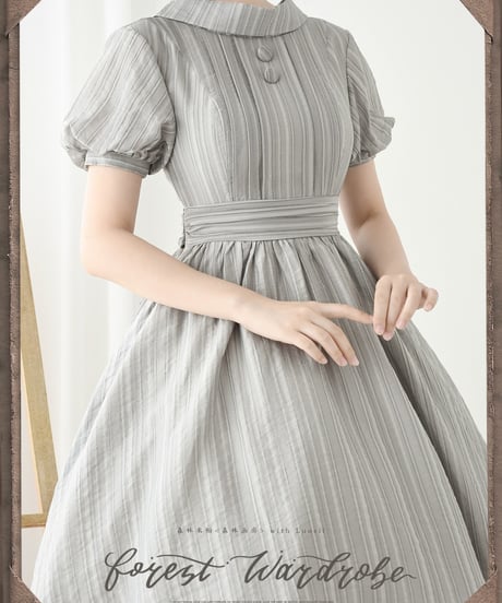Forest Wardrobe 森林画廊 三型ワンピース [LO1134]