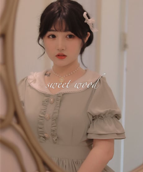 レディローラ ローラダイアリー クラシック ロリィタ 半袖 ワンピース [LO177]