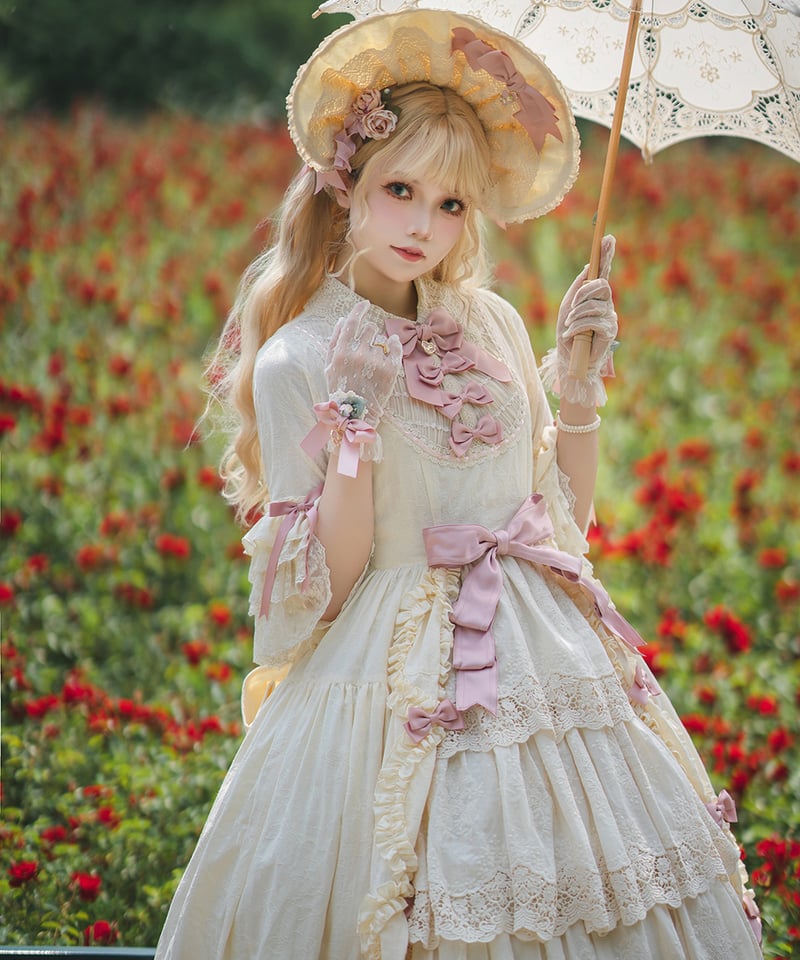 Miss Point / リリカガーデン ロリィタドレス ワンピース セット Miss Point / リリカガーデン ロリィタドレス ワンピース セット