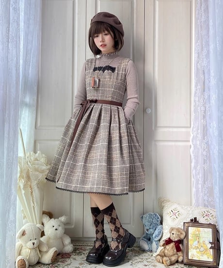 Miss Cube アールグレイティ 秋冬ロリィタドレス 単品 [LO905]