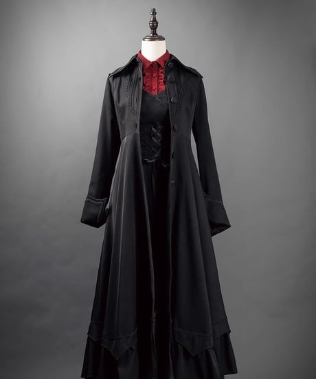 VantablackStudio / 黒薔薇 ゴシック JSK, ショートジャケット, ブラウス, コート [LO887]