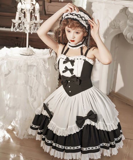 Moonlight Storage / コーヒーメイド メイド服 セット[LO790]