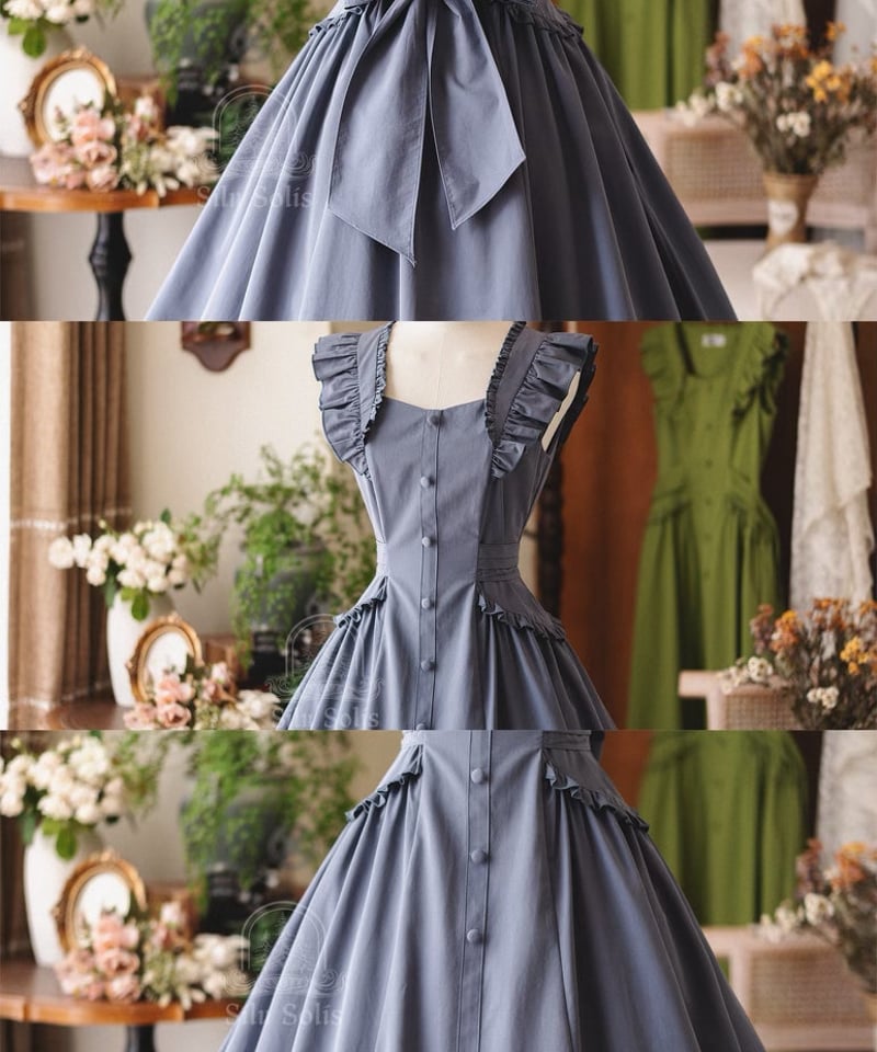 Forest Wardrobe 南の湾（いりえ）の森 ワンピース [LO1602] | Ros