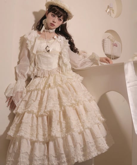 WF Lolita / Miss Flora  ロングSP ロリィタドレス アクセサリー [LO973]