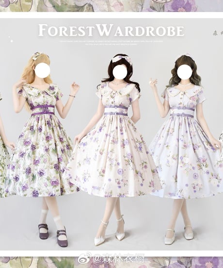 Forest Wardrobe 森林の休日 ワンピース1型 [LO810]