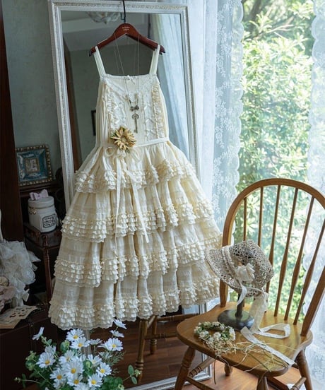 MONO GIRL / Rothenburg Bear フリル段々 JSK [LO845]