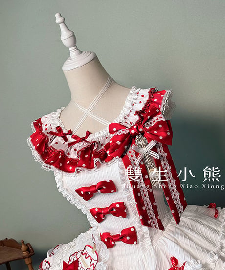 Twin Bears /  ひとくちケーキ姫 ロリィタドレス ワンピース⑫ [LO1478]