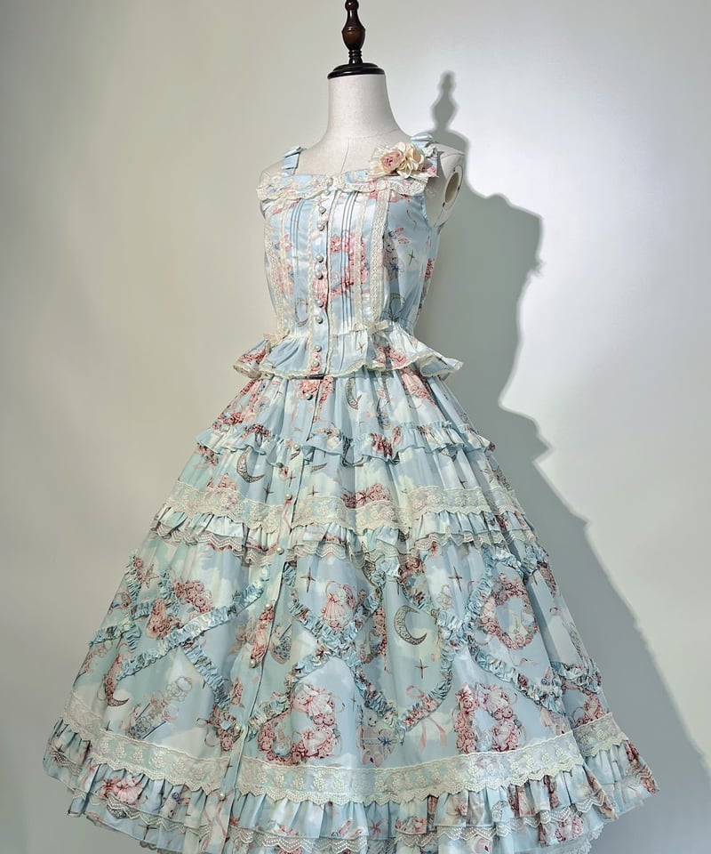 babythree スイートドリーム ロリータ Babydoll JSK & Usakumya Headdress Set by Baby, the Stars