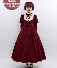 【型紙】 クラシックロリィタ ドレス ジュリエットスリーブ クラシカル フレア ワンピース 2種 [KI132]