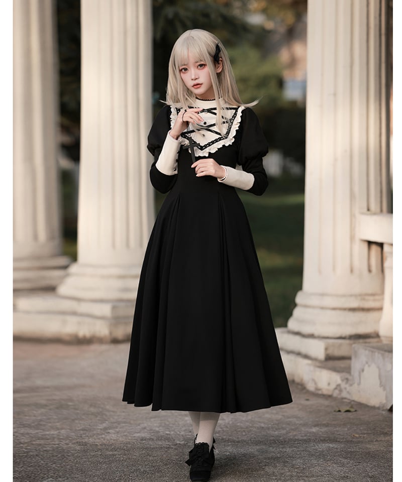 with PUJI / トワイライトレター ロリィタドレス ワンピース with PUJI / トワイライトレター ロリィタドレス ワンピース