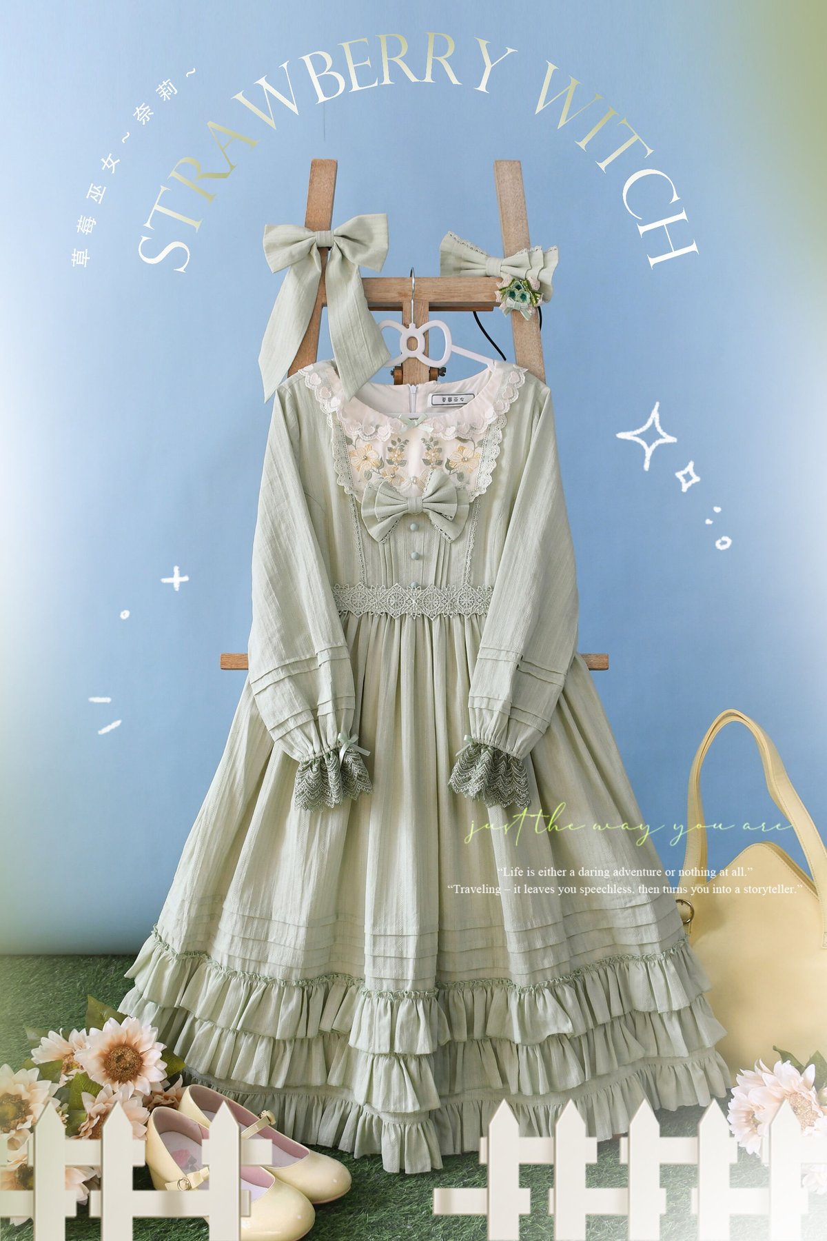 草苺巫女　ゴスロリ・ロリータドレス ネイビー CATEGORY 草莓巫女 | Roses on the Roof ～ロリィタ＆クラシック