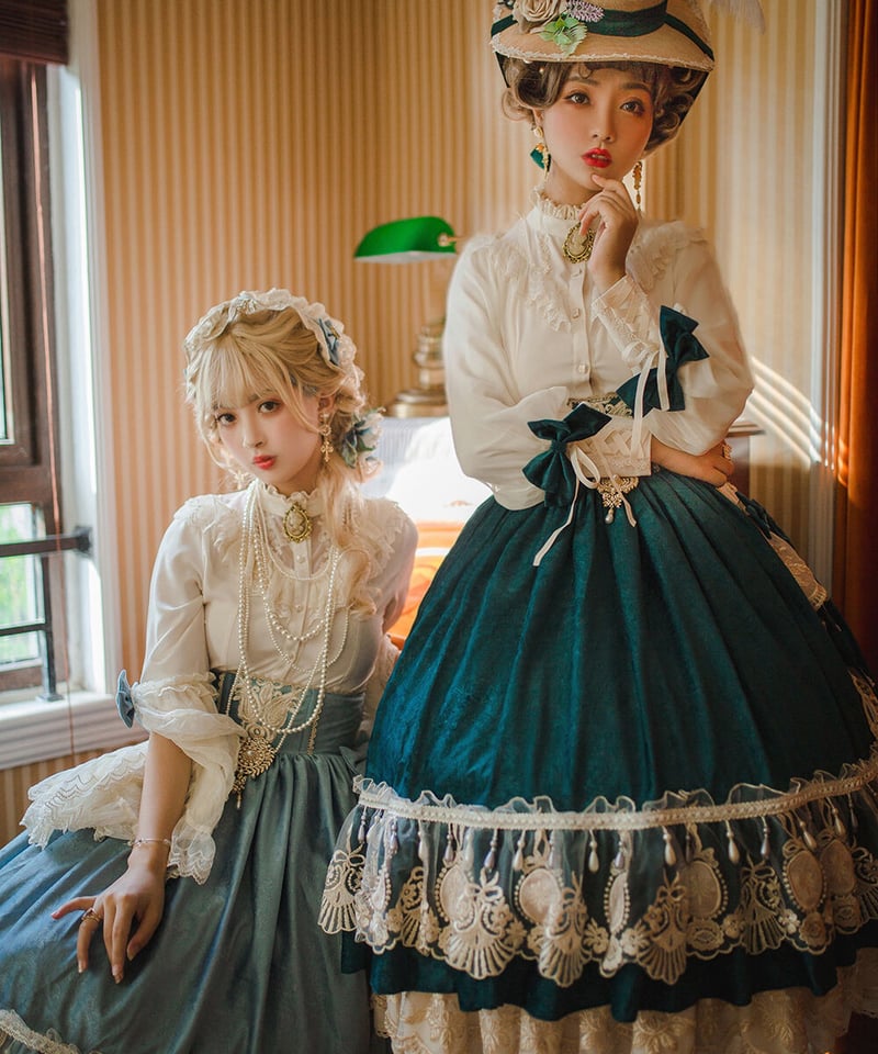 Miss Point エリザベス ハイウエストコルセットスカート [LO222] | Ros