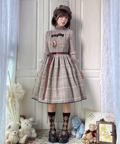Miss Cube アールグレイティ 秋冬ロリィタドレス 単品 [LO905]
