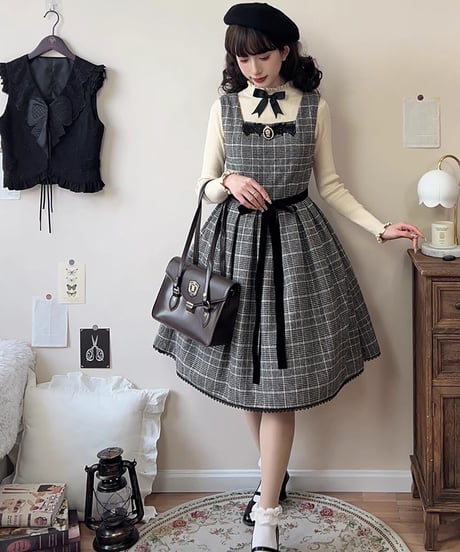 Miss Cube アールグレイティ 秋冬ロリィタドレス 単品 [LO905]