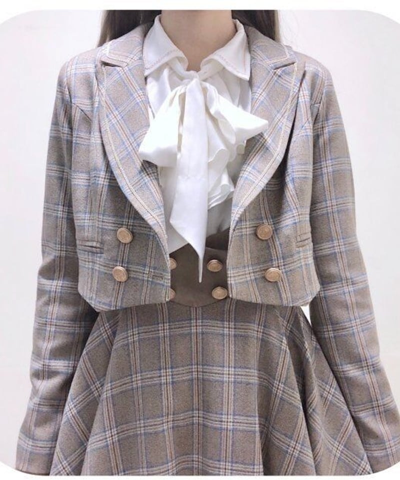 型紙】優等生 Lolita セットアップ JSK+ショートジャケット
