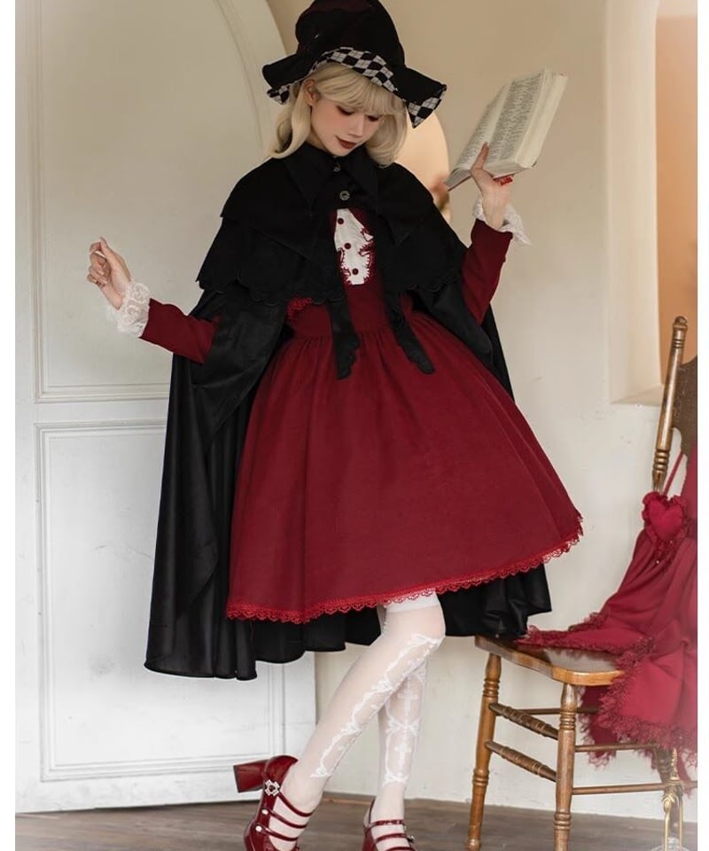 Emily Wetherby Vintage フード付きマント（ロングケープ） Emily Wetherby Vintage フード付きマント（ロングケープ）