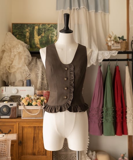 Forest Wardrobe 森林のかご4.0 フリルベスト [LO950]