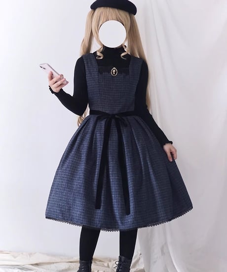 Miss Cube アールグレイティ 秋冬ロリィタドレス 単品 [LO905]