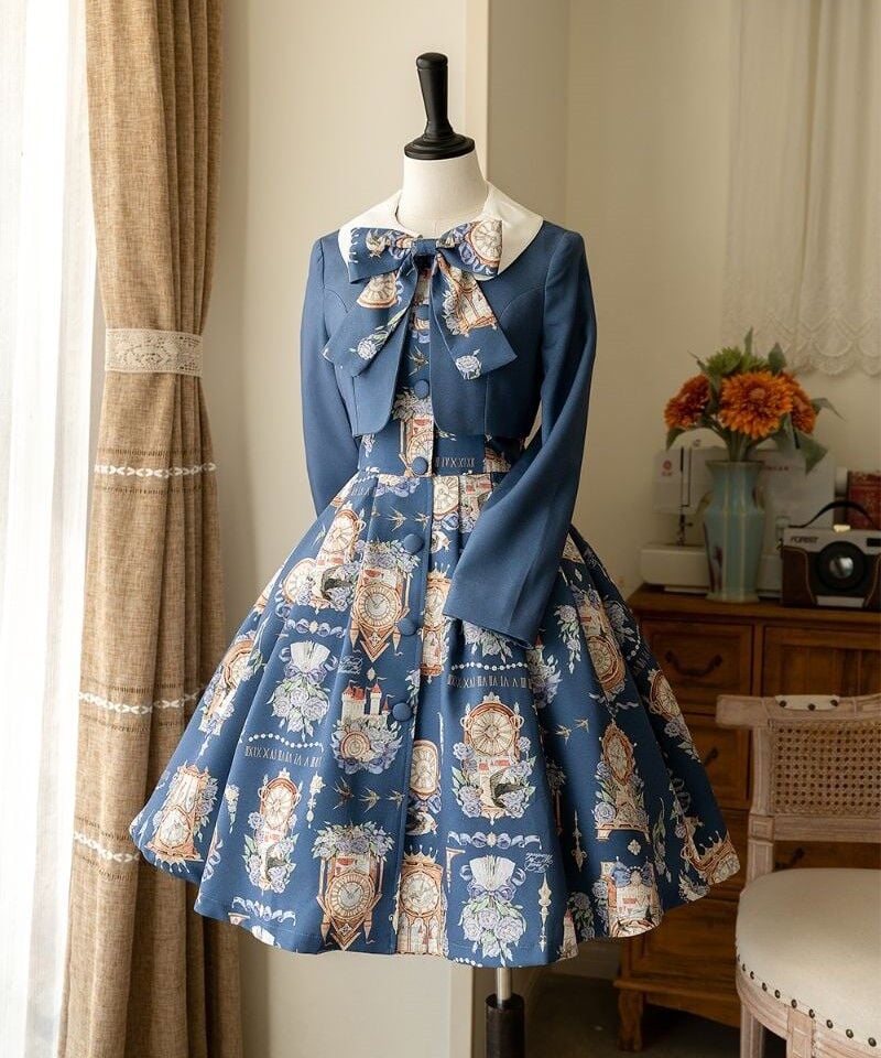 Forest Wardrobe 永遠のエコー 半袖ワンピース＋ジャケット