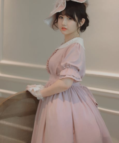 レディローラ ローラダイアリー クラシック ロリィタ 半袖 ワンピース [LO177]