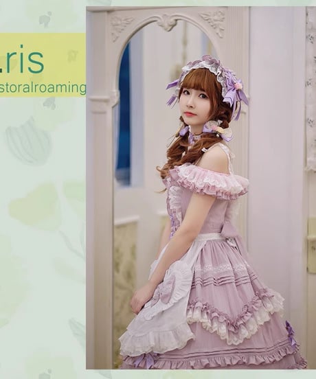 Lucy and  Lory / Pastoral roaming クラシック コットンロング ロリィタドレス JSK [LO860]
