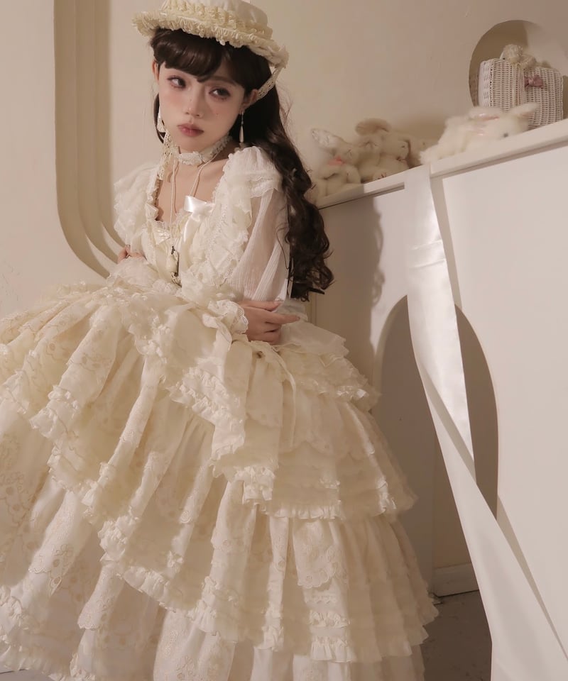 WF Lolita / Miss Flora ロングSP ロリィタドレス スカート WF Lolita / Miss Flora ロングSP ロリィタドレス スカート