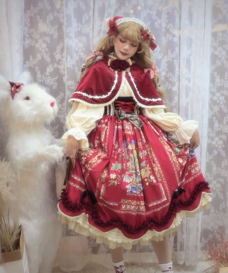 Miss Point 豊作賛歌 バイエルン風 ベルベットマント [LO390]