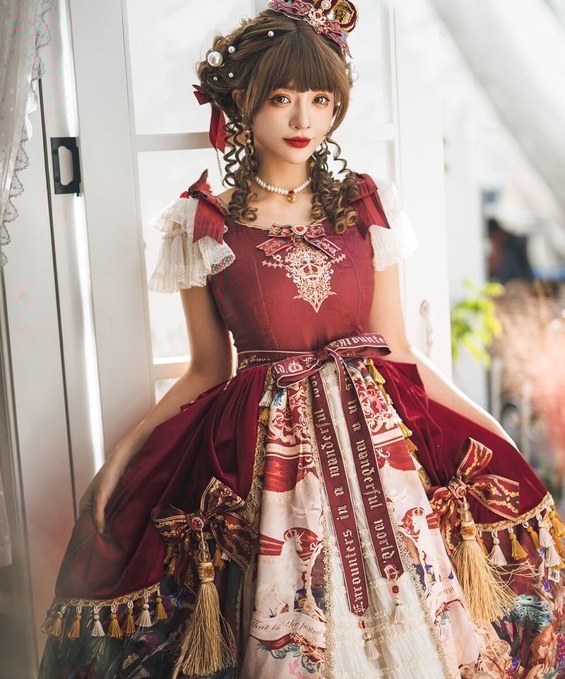 Miss Point 万華鏡 ロリィタドレス ベルベットオーバースカート