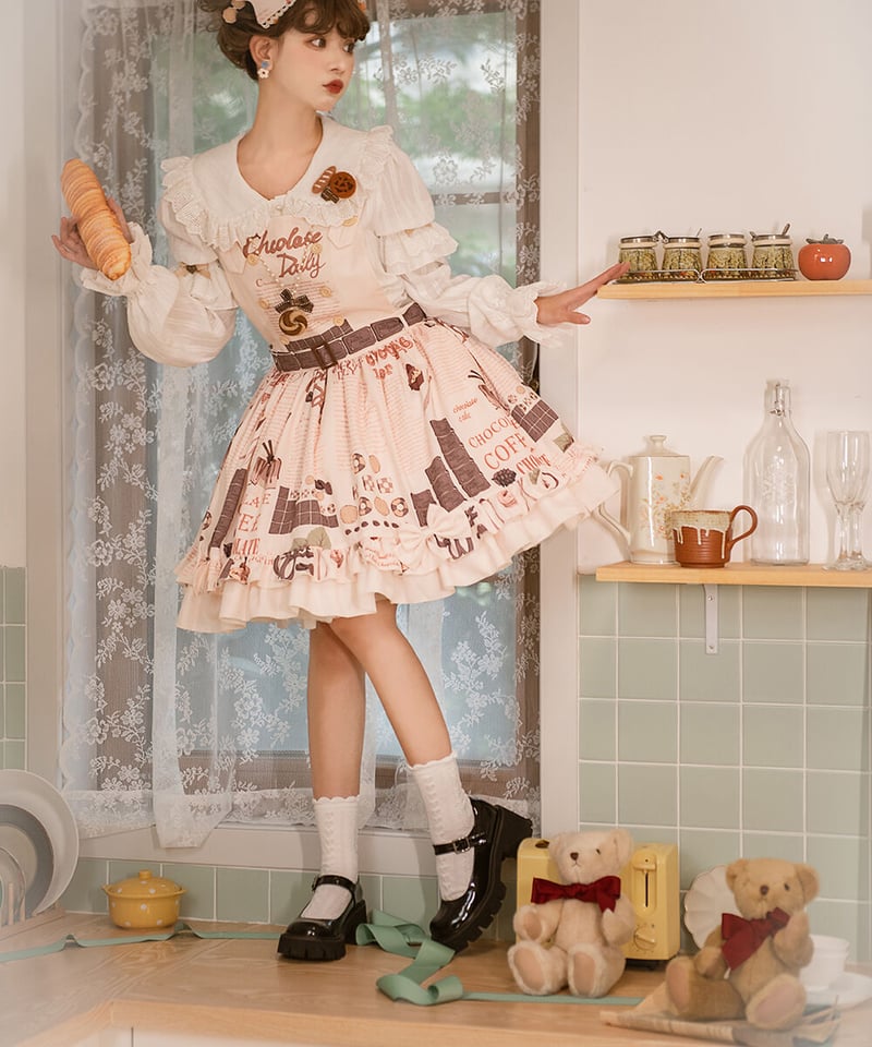 かたこり【新品】milimili ミリミリ☆サロペットスカート fit