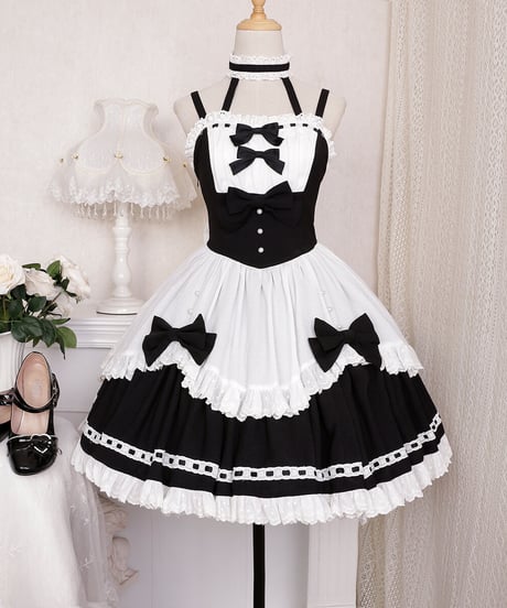 Moonlight Storage / コーヒーメイド メイド服 セット[LO790]
