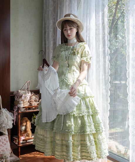 90s rose sheer skirt / バラスカート /ロリ /ローライズ CATEGORY スカート | Roses on the Roof ～ロリィタ＆クラシック