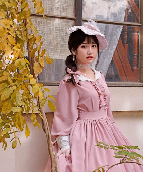 レディローラ ローラダイアリー クラシック ロリィタ 長袖 ワンピース [LO177]