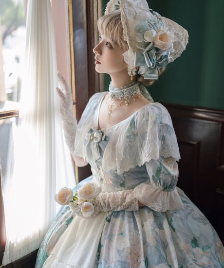 【まるさんかくしかく】ロリータドレス　Sサイズ×2枚 りの/関西コレクション着用】XSサイズあり【ROBE de FLEURS/ローブド