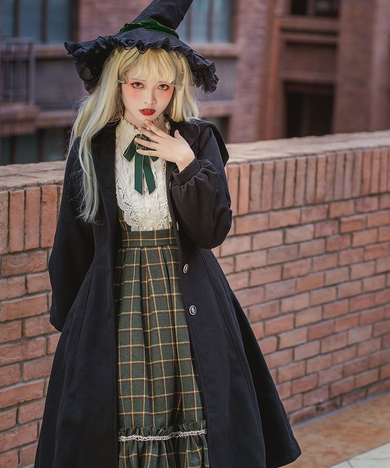 Miss Point / 薔薇人形 ロリィタドレス マント、フード付きロング