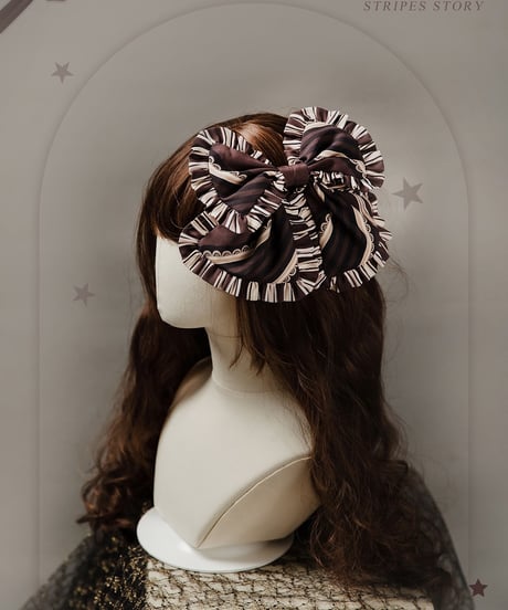 Bramble Rose / Stripes Story ロリィタ ワンピース full set [LO929]