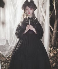 Moonriver The Song of Spring ハイウエスト ロリィタドレス ワンピース L [LO190]