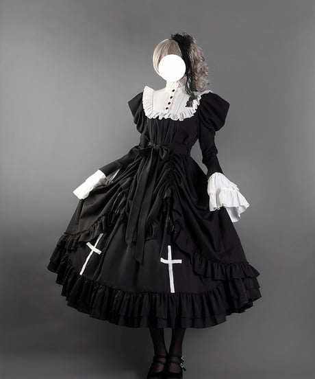 VantablackStudio / No.1 Doll ゴシック ワンピース [LO1379]