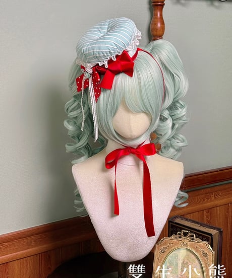 スカート＋ヘッドドレスセット サテンバラ付きタックプリーツヘッドドレス | MARBLE | ロリータ