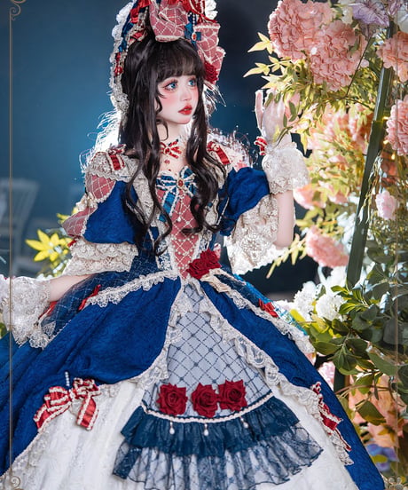 HinanaQueena  鏡の中のプリンセス ロングドレス フルセット [LO969]