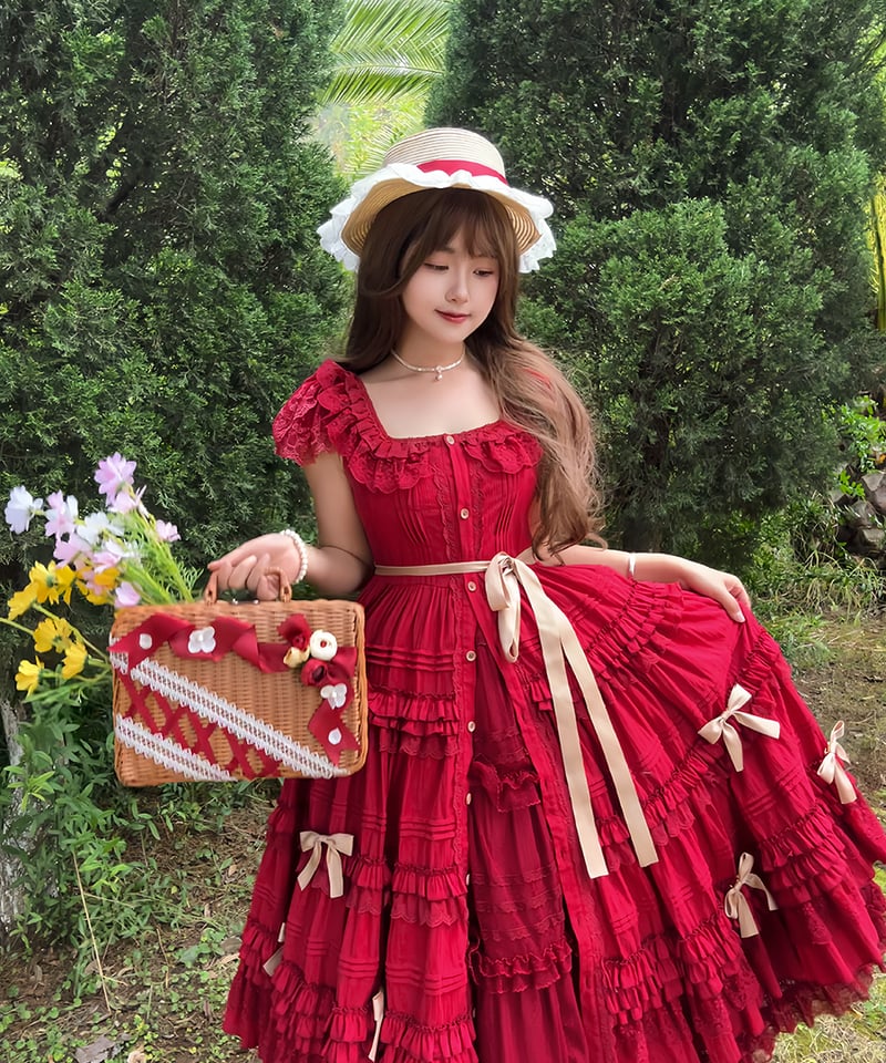 mon petit chouchou ロングJSK バレッタ