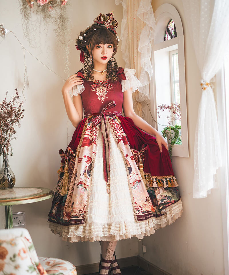 Miss Point 万華鏡 ロリィタドレス フライングスリーブ・オープン