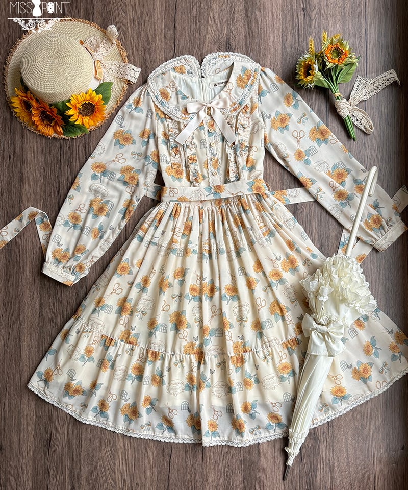 Miss Point 向日葵の庭園 ロリィタドレス 日常版（ST版）ワンピース
