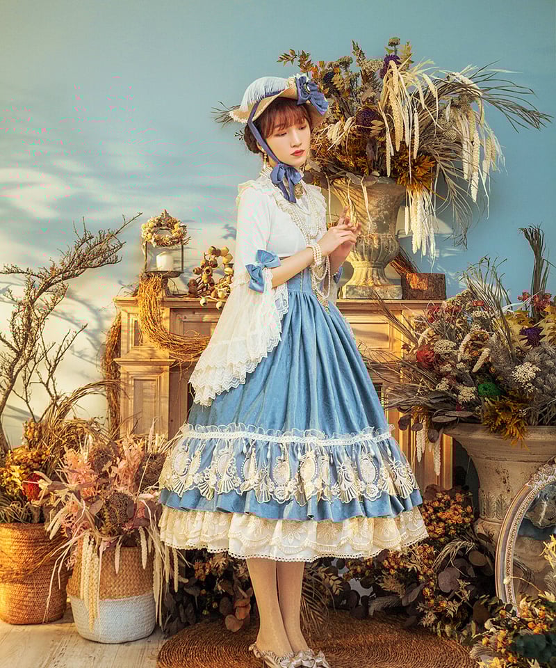 Miss Point エリザベス ハイウエストコルセットスカート [LO222] | Ros