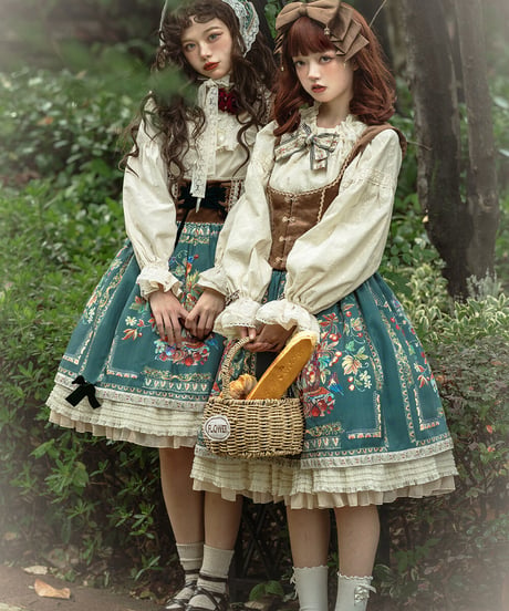 Miss Point 豊作賛歌 バイエルン風 ベルベットコルセットJSK ショート [LO390]