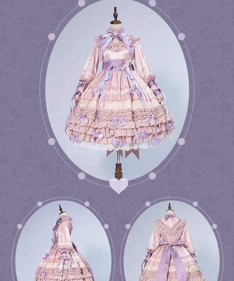 Classical Puppets 少女人形 十女 The Dolly Girl ラプンツェルバージョン ロリィタドレス+ボンネット [LO482]